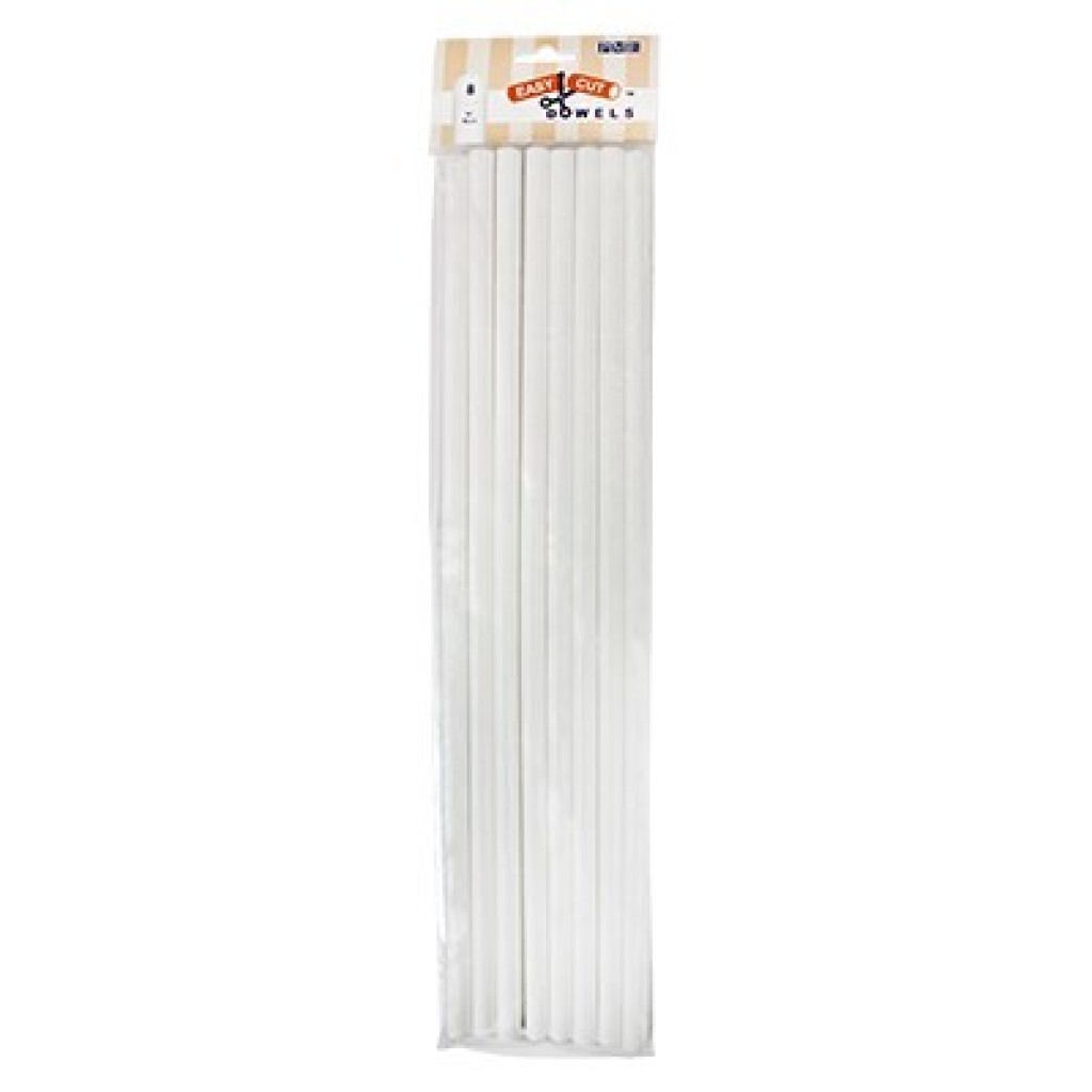Pilares plástico para tartas 40cm 8ud PME