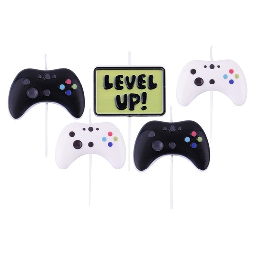 [CA153] Velas mando videojuego 4ud PME