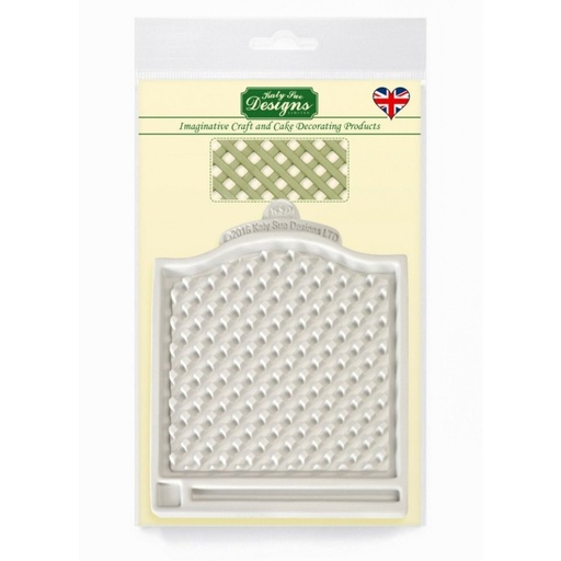 [CE0038] Molde Silicona Sistema Valla Enrejada Katy Sue Designs