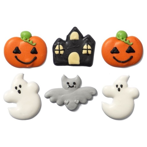 [0500219] Decoración de azúcar halloween fantasy 6ud DECORA