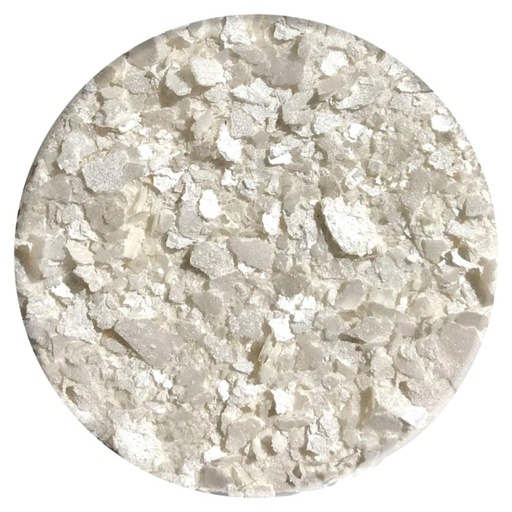[EF001] Copos brillantes blanco perlado comestibles 7gr crystal CANDY