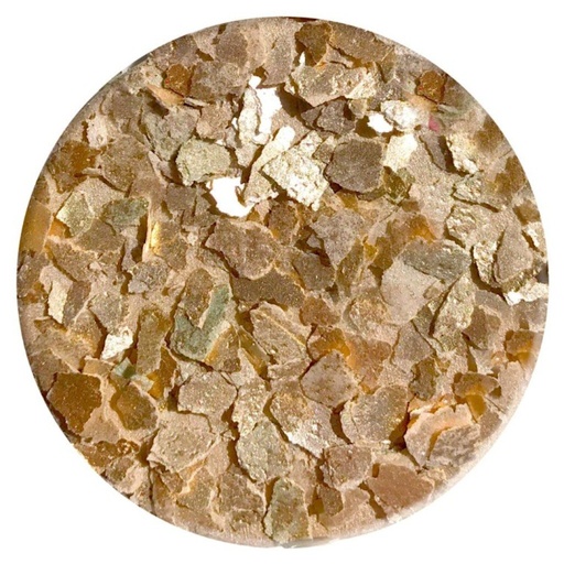 [EF004] Copos brillantes dorados comestibles 7gr crystal CANDY