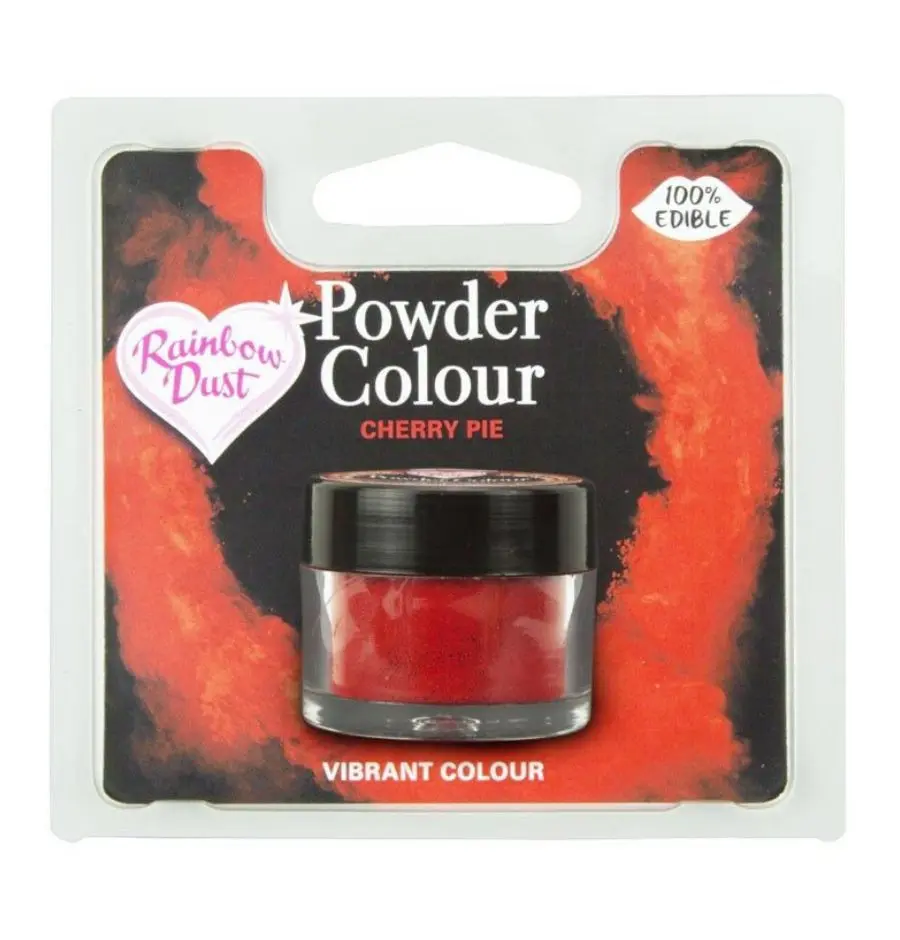 Colorante en polvo color cherry pie 2gr. Rainbow Dust