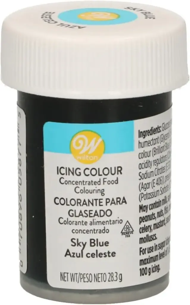 Colorante en gel azul cielo 28gr. Wilton