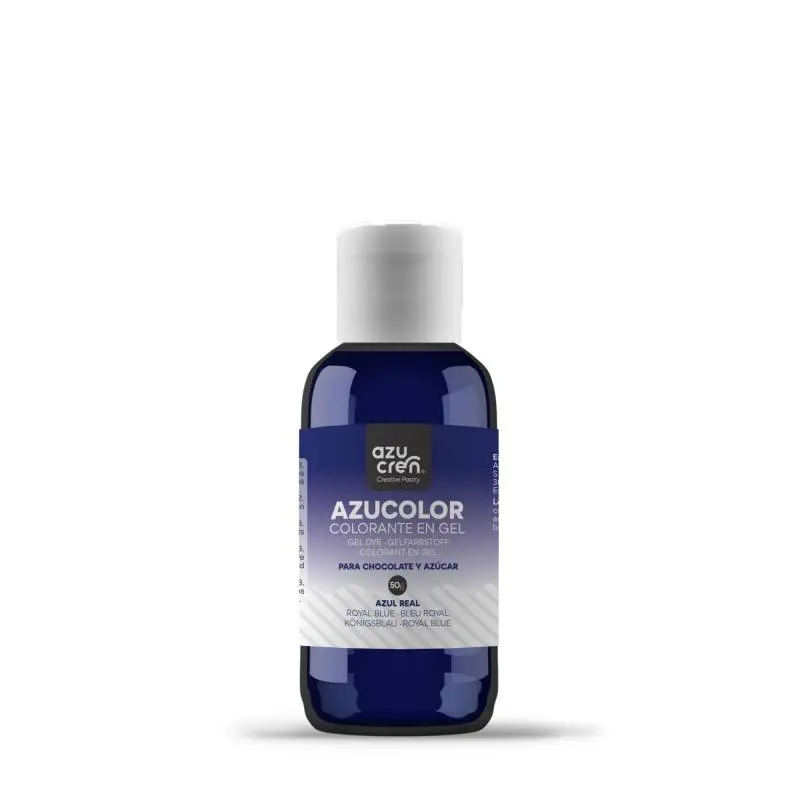 Colorante en gel azul real 50gr. Azucolor
