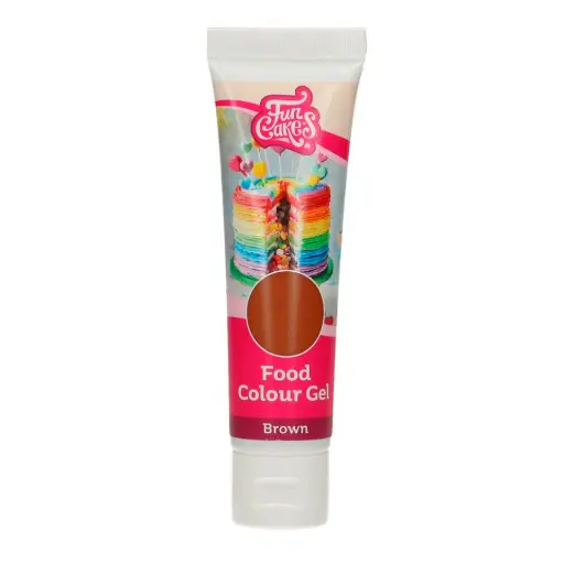 Colorante en gel marrón 30gr. Funcakes