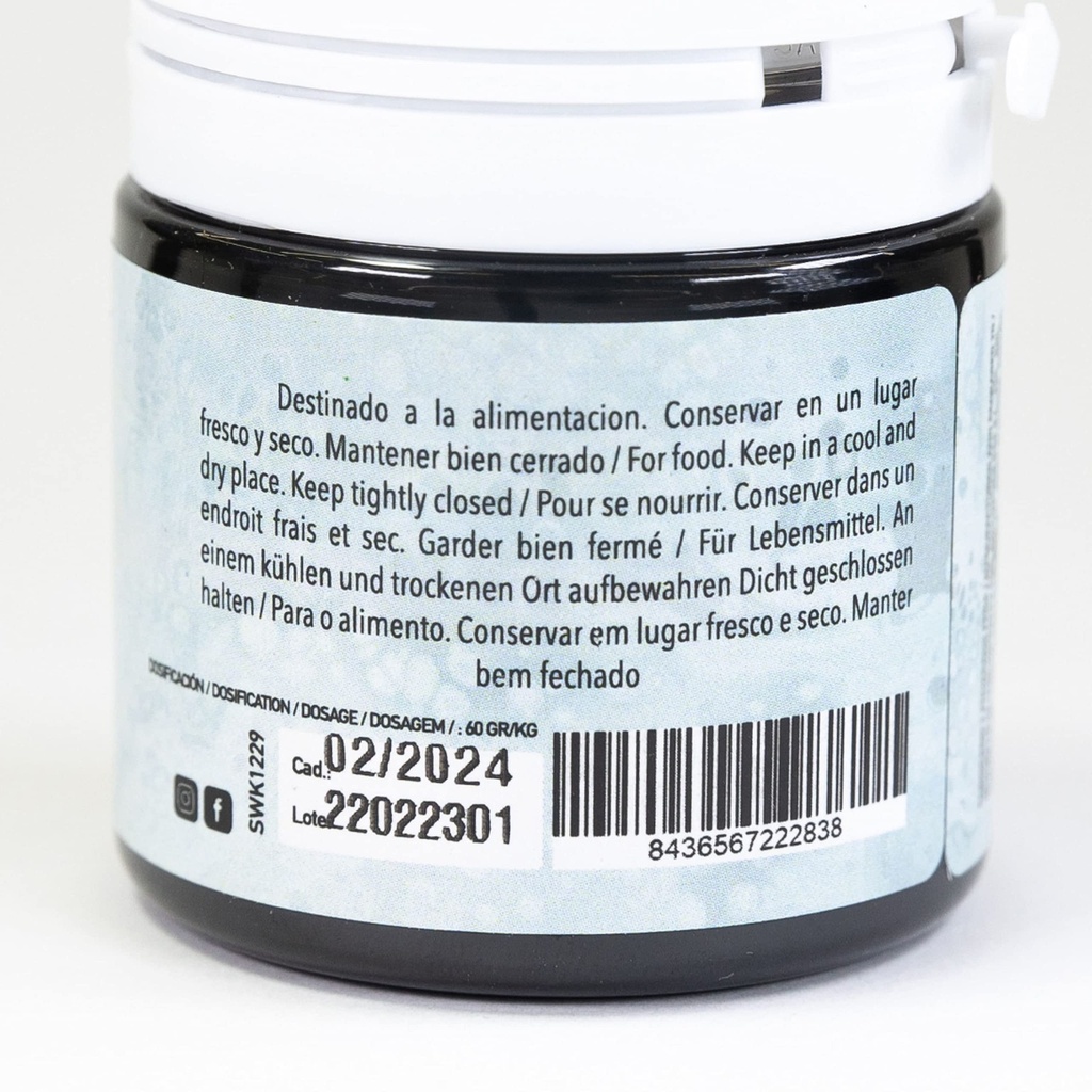 Colorante Gel Negro 50gr PastKolor