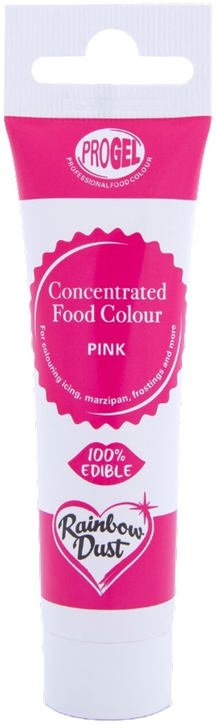 Colorante en gel rosa progel 25gr. Rainbow Dust