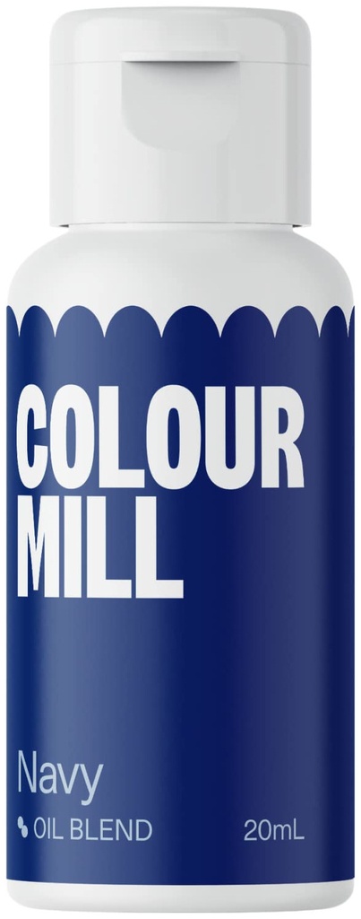 Colorante azul marino liposoluble 20ml. Colour Mill