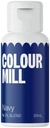 Colorante azul marino liposoluble 20ml. Colour Mill