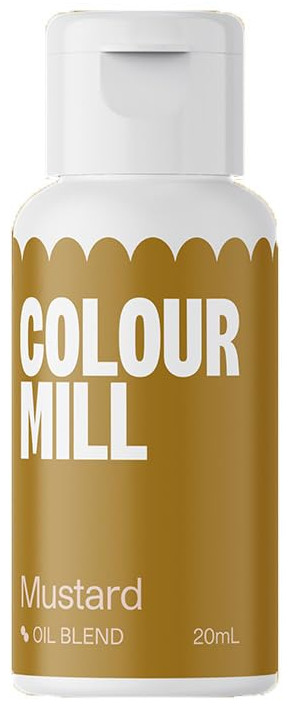 Colorante mostaza liposoluble 20ml. Colour Mill