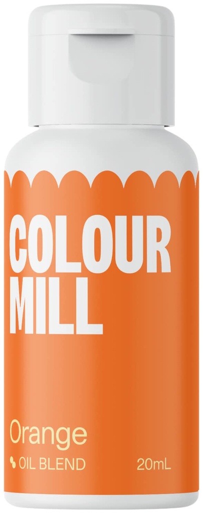 Colorante naranja liposoluble 20ml. Colour Mill