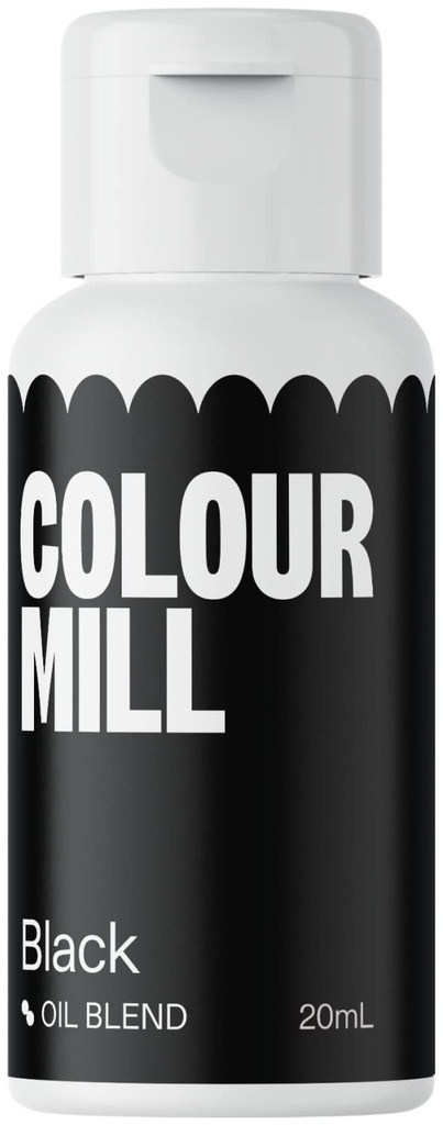 Colorante negro liposoluble 20ml. Colour Mill