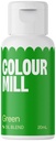 Colorante verde liposoluble 20ml. Colour Mill