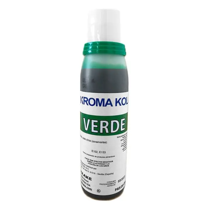 Colorante verde aerógrafo 118ml. KopyKake Flow Paste