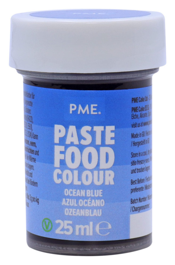 Colorante en pasta azul océano 25gr. PME