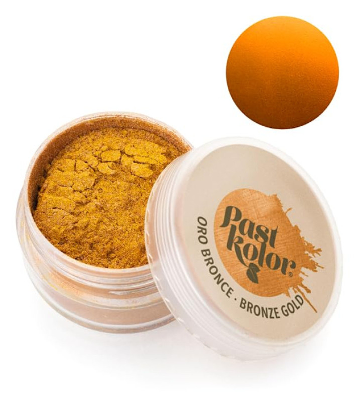 Colorante en polvo color oro/bronce metalizado 3gr. Pastkolor