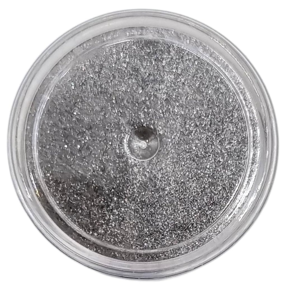 Purpurina Comestible En Polvo Plata 5gr Azushine
