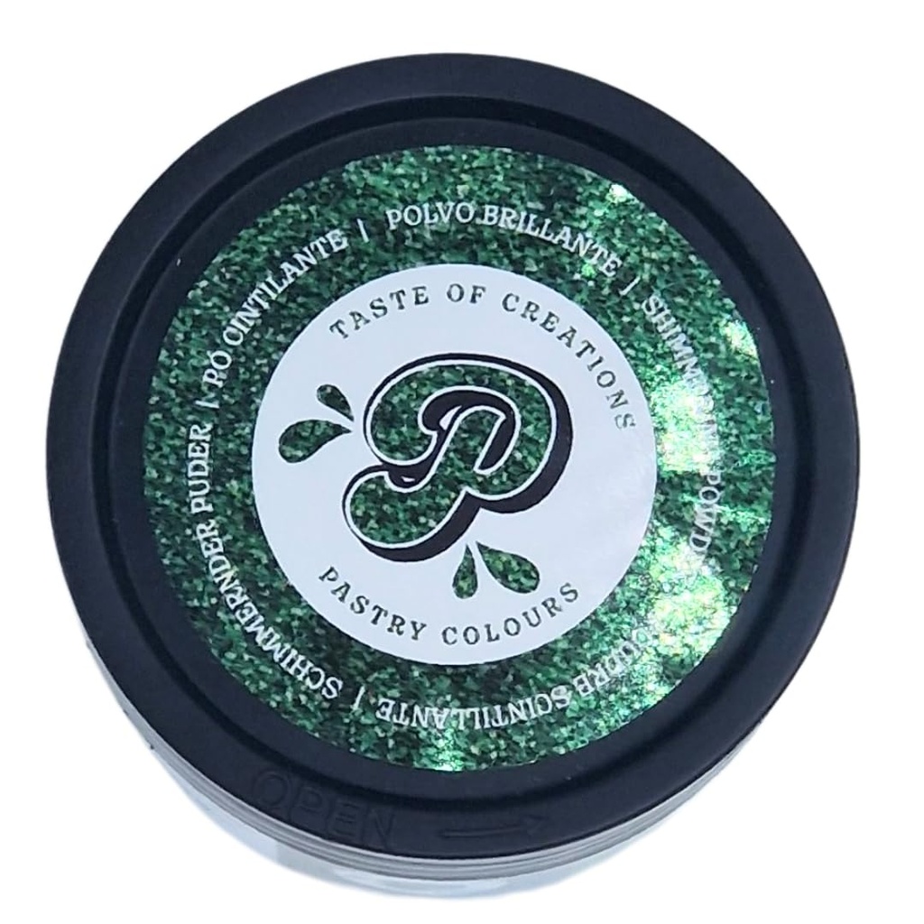 Shining Powder Verde 10gr PastryColours
