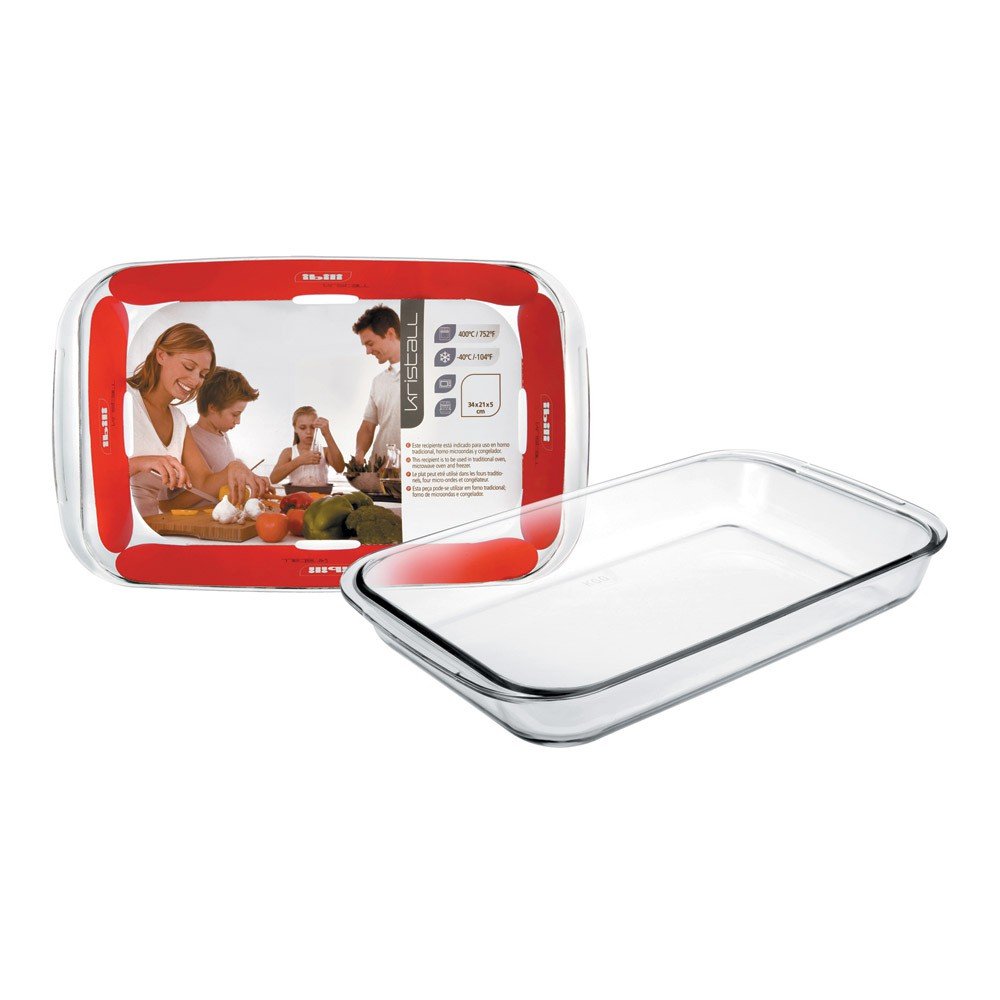 Fuente Horno Rectangular 34x21 Kristall Ibili