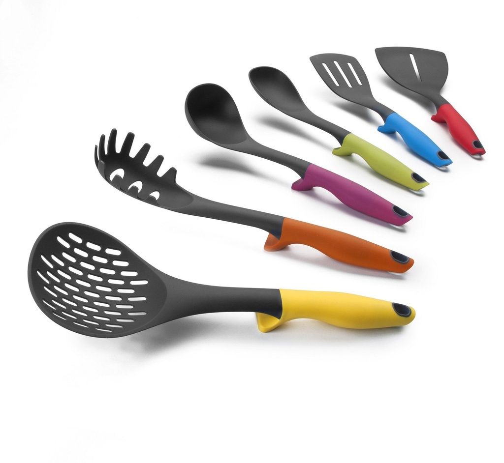 Set De utensilios Con Soporte 6uds Ibili