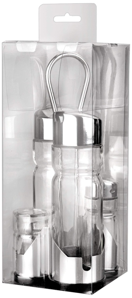 Set Vinagreras 4pcs Clásica Ibili