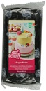 Fondant color negro cuervo 1kg. Funcakes