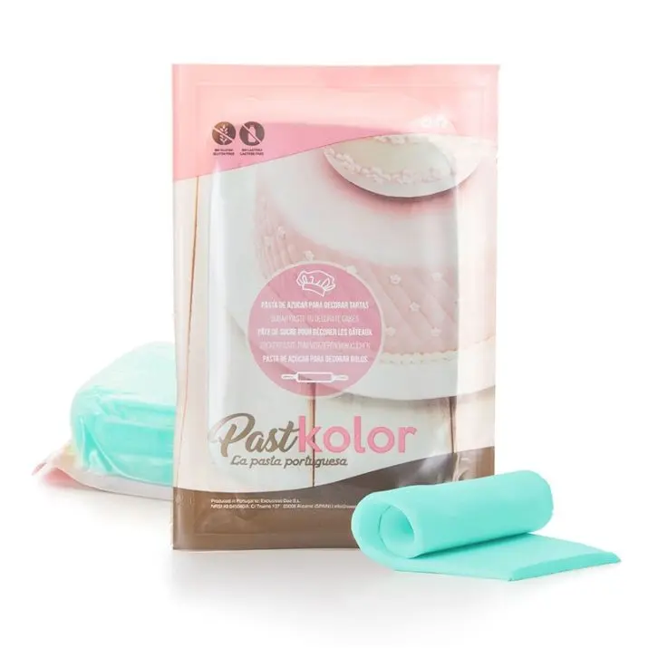 Fondant color azul cielo 1kg. Pastkolor