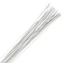 Alambre para flores blanco calibre 26 50ud Culpitt