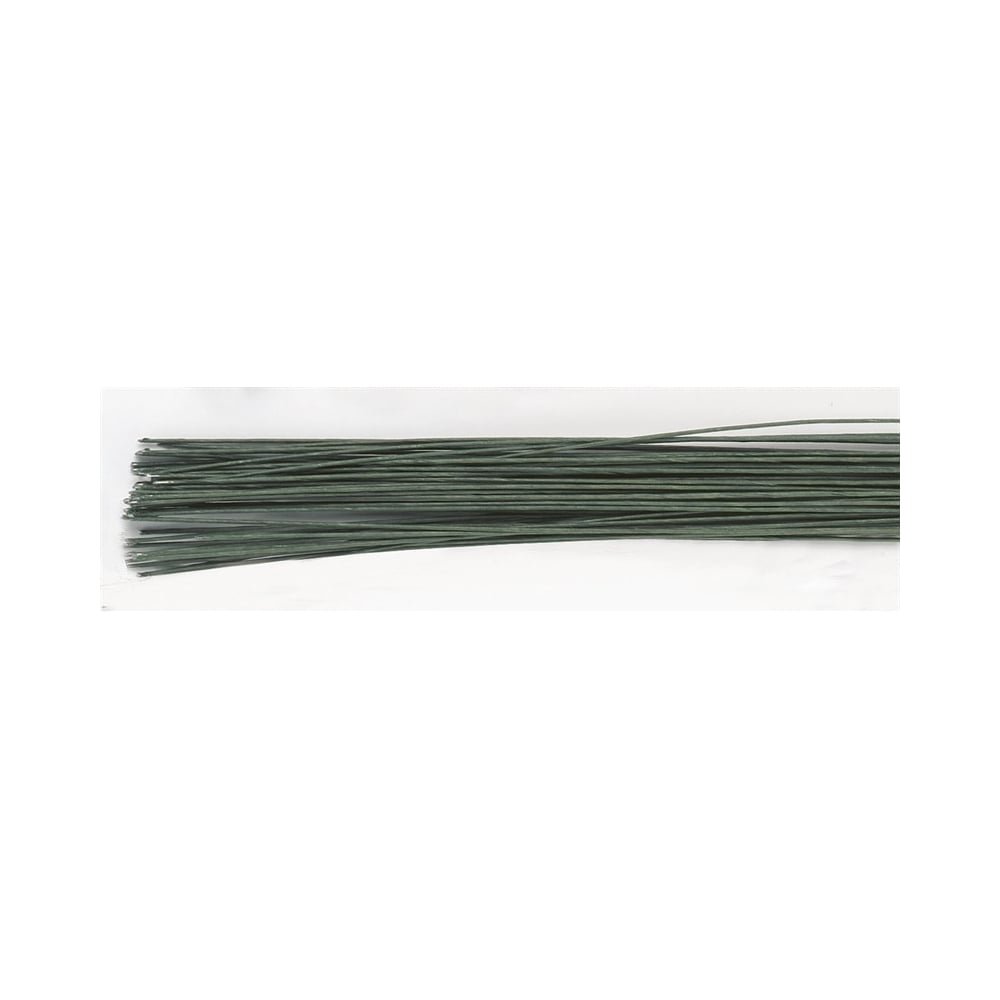 Alambre para Flores Verde Calibre 26 50ud Culpitt