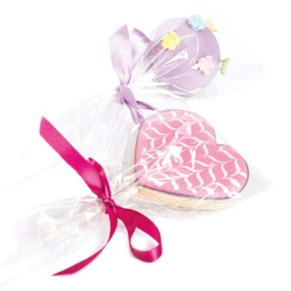 Bolsa transparente para galletas y cakepops 50uds Decora