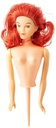 Muñeca pelirroja para tartas. PME