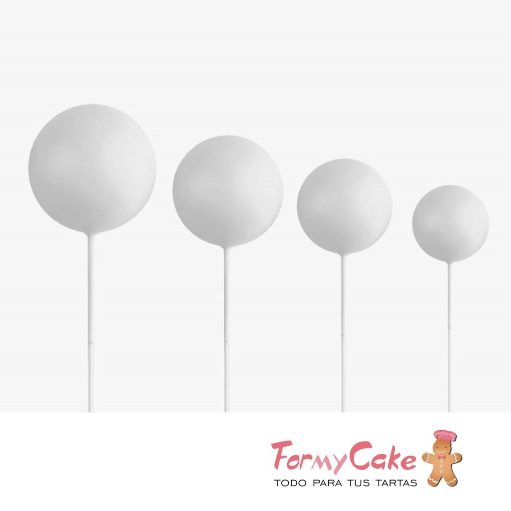 Set Bolas Blancas Decorativas 20ud Azucren