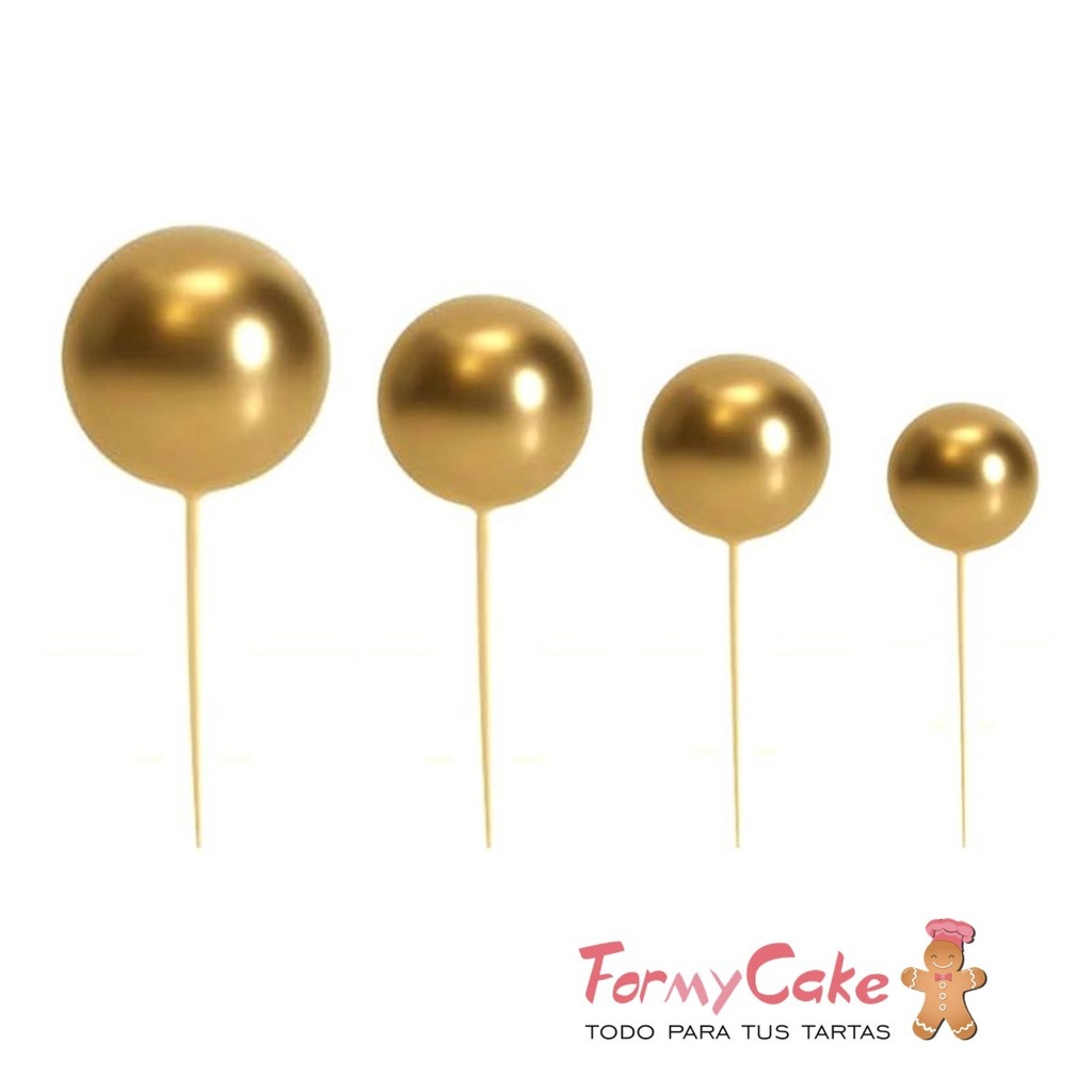 Set Bolas Doradas Decorativas 20ud Azucren
