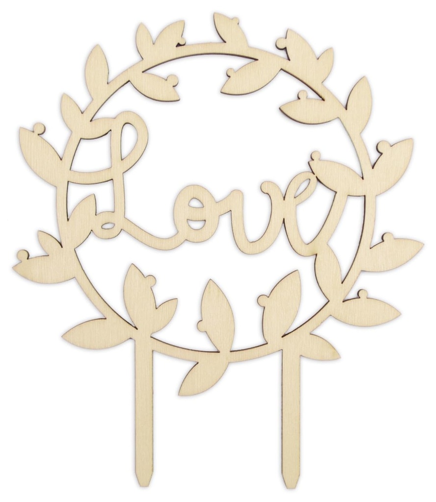 Topper Madera Love ScrapCooking