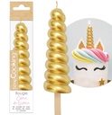 Vela cuerno unicornio ScrapCooking