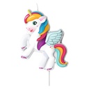 Vela cumpleaños unicornio Dekora