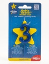 Vela solidaria doble deseo número 3 Dekora