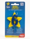 Vela solidaria doble deseo número 6 Dekora