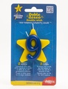 Vela solidaria doble deseo número 9 Dekora