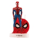 Vela spiderman 3d, 7,5cm Dekora