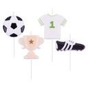 Velas futbol 4ud PME