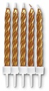 Velas para Tartas Azules 10ud Städter