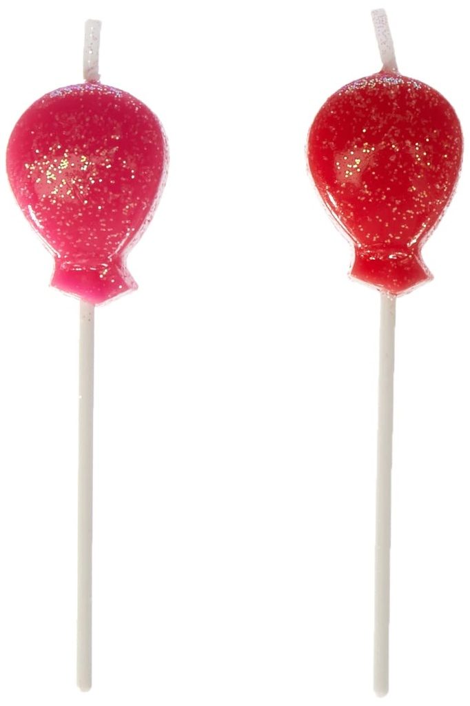 Velas para Tartas Globos 8ud PME