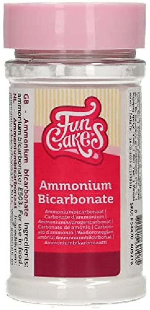 Bicarbonato Amónico 80gr Funcakes