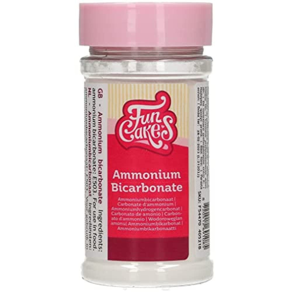 Bicarbonato amónico 80gr Funcakes