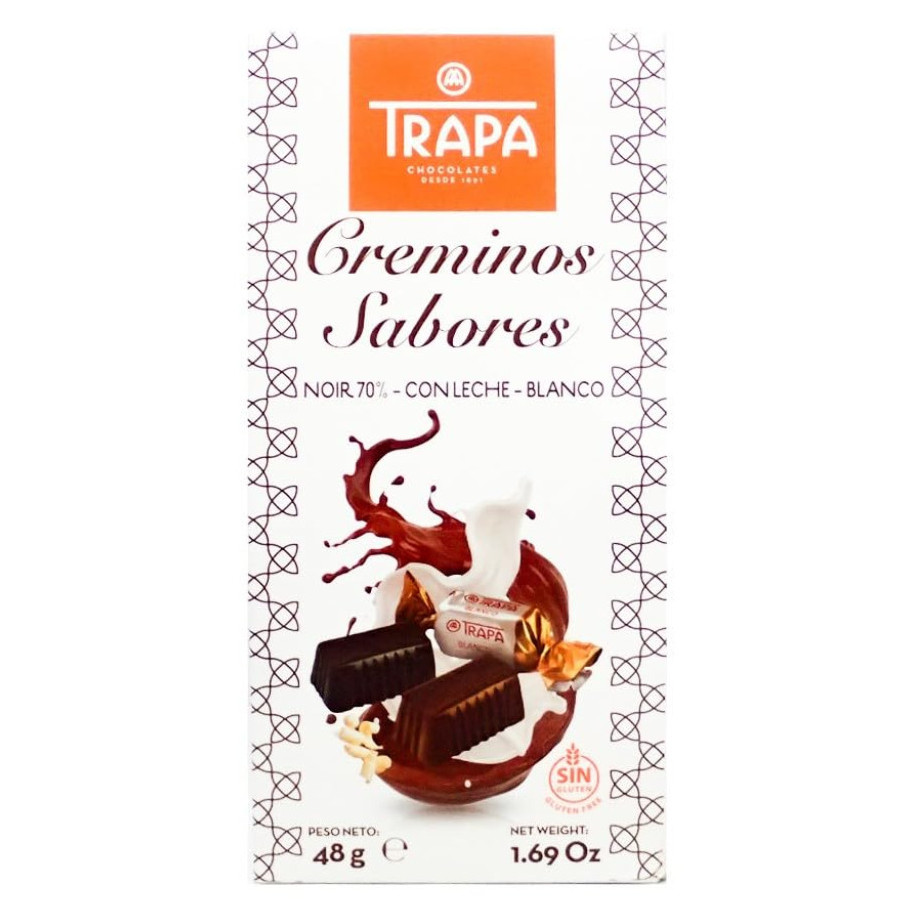 Bombones creminos sabores 48gr Trapa