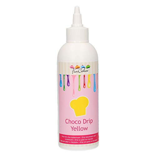 Choco Drip Amarillo 180gr. Funcakes
