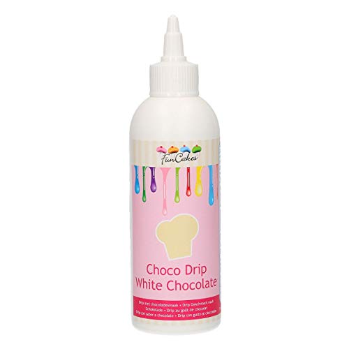 Choco Drip Chocolate Blanco 180gr. Funcakes