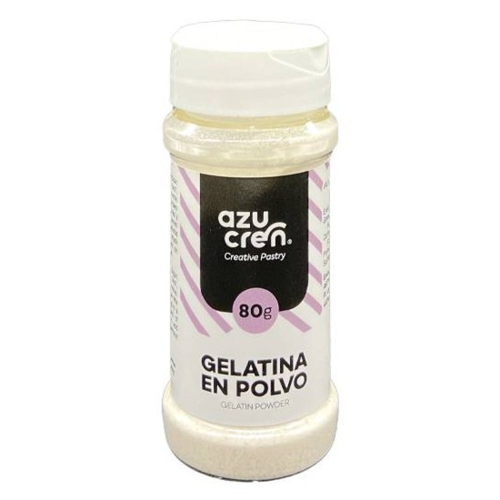 Gelatina en polvo 80gr Azucren